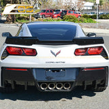 Corvette C7 Rear Bumper Diffuser Fins