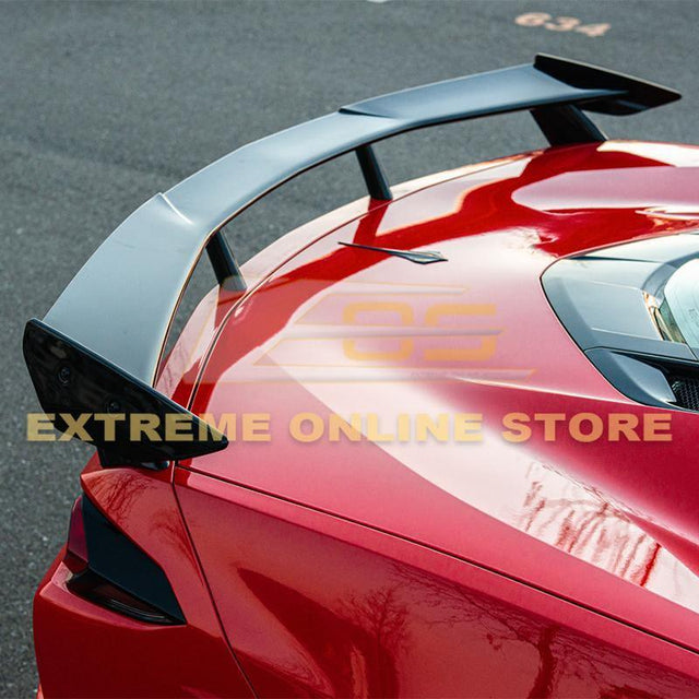 Chevrolet Corvette C8 Rear Trunk Spoiler High Wing