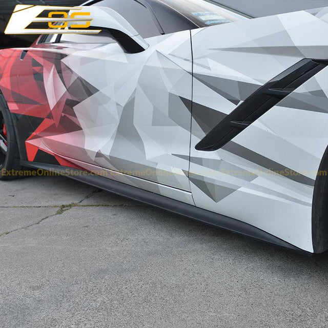 Corvette C7 EOS Performance Side Skirts Rocker Panels