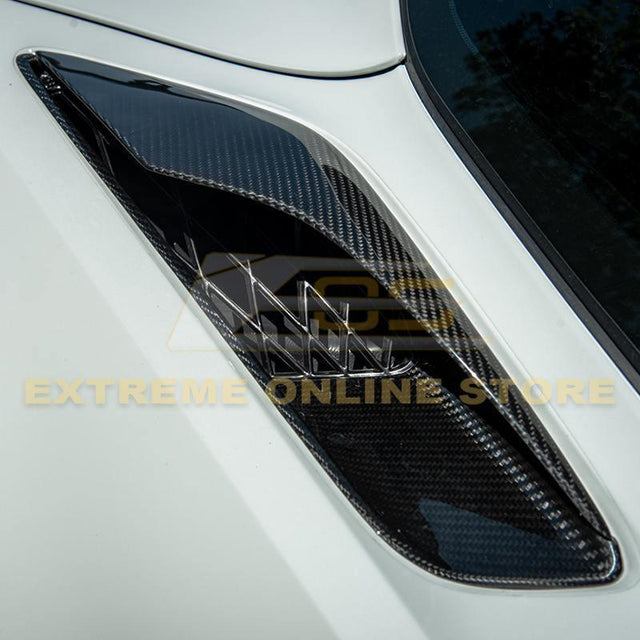 Corvette C7 Carbon Fiber Rear Quarter Intake Vents