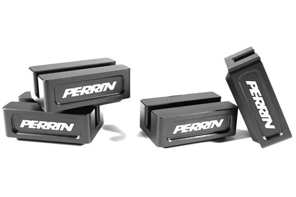 PERRIN [93-25 WRX/STI/Impreza/OBXT/LGT & 13-25 BRZ/GR86/Crosstrek] Jack Pad Set (5pc) - Black | PSP-BDY-040BK