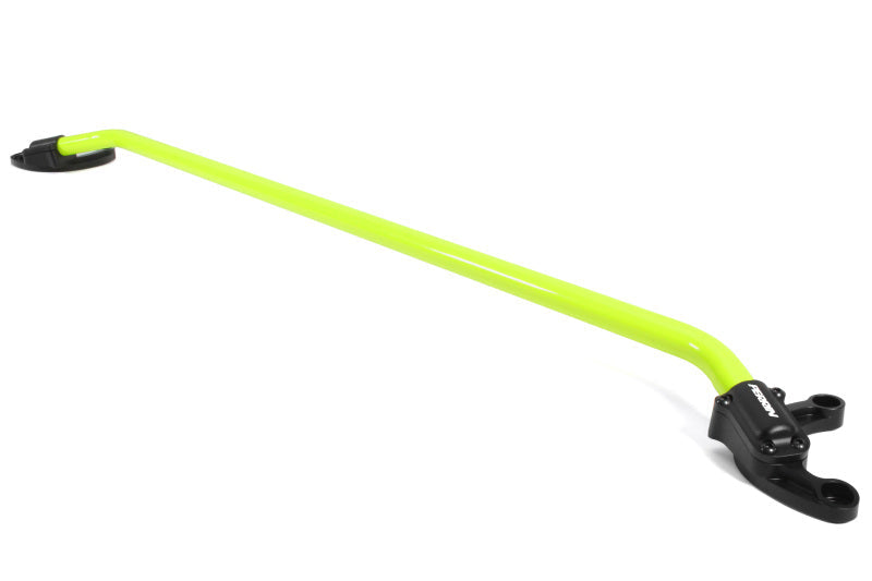Perrin [22-25 WRX] Strut Brace w/ Billet Feet - Neon Yellow | PSP-SUS-061NY