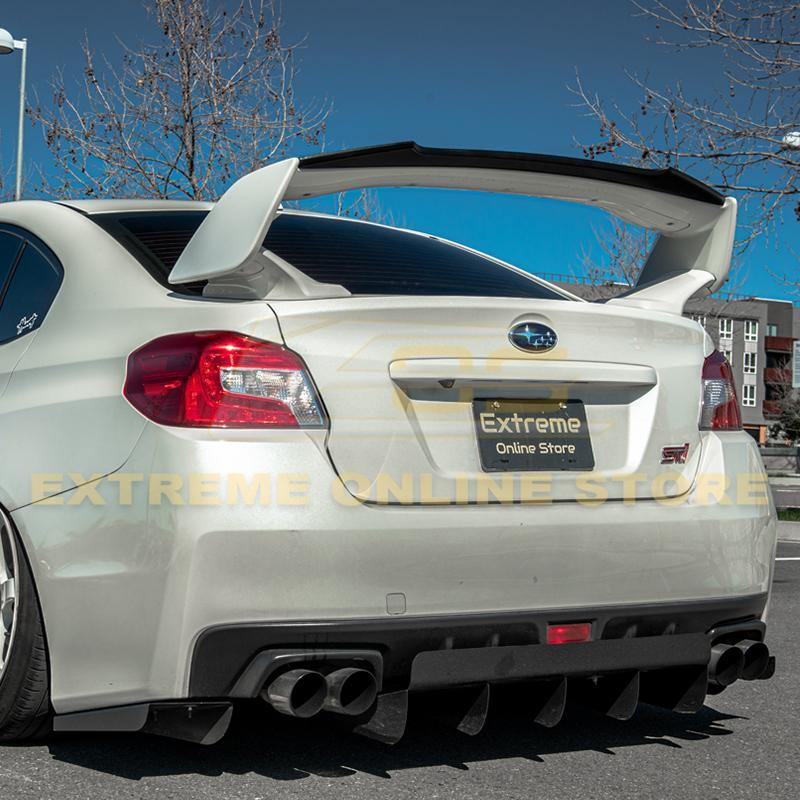 EOS 2015-21 Subaru WRX STi Rear Gurney Flap Spoiler Extension