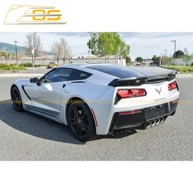 Corvette C7 Stage 3 Rear Spoiler W/ Wickerbill Extension