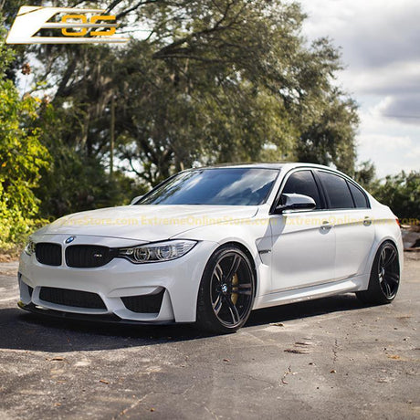 2014-20 BMW F80 M3 Carbon Fiber Front Splitter & Side Skirts