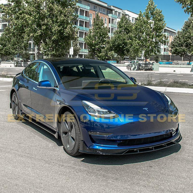 2017-Up Tesla Model 3 Performance Front Splitter