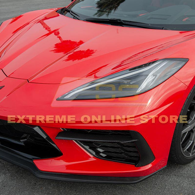 Chevrolet Corvette C8 Carbon Fiber Front Grille Insert