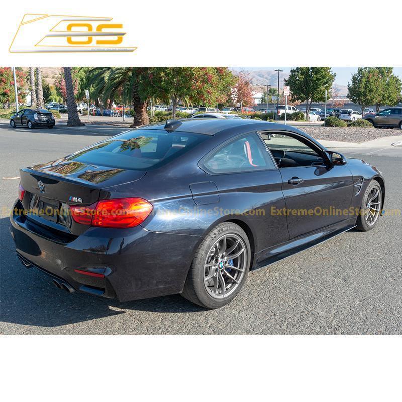 2015-20 BMW F82 M4 Extended Carbon Fiber Side Skirts Rocker Panels