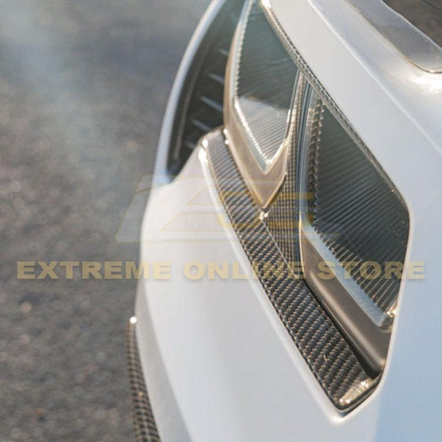 Corvette C7 Carbon Fiber Rear Tail Light Bezels