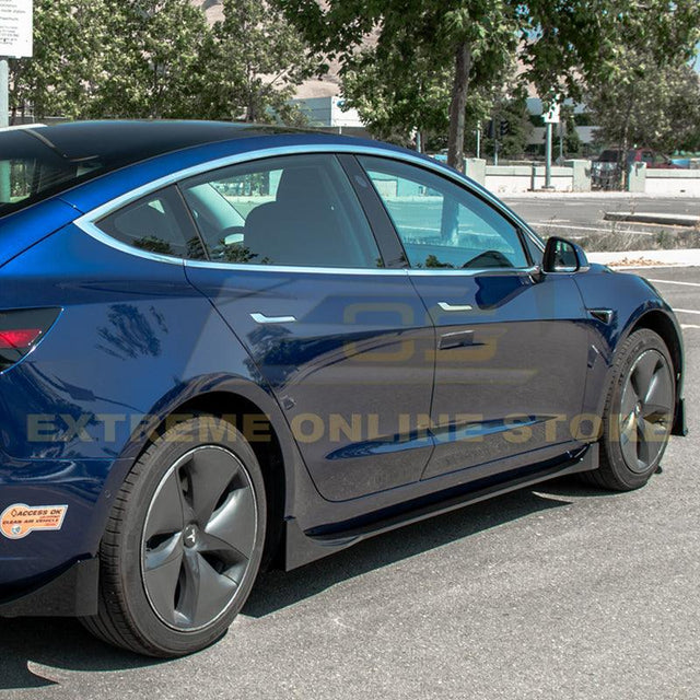 2017-Up Tesla Model 3 Performance Side Skirts