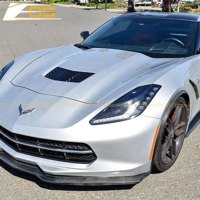 Chevrolet Corvette C7 Front Fender Flares Wheel Trim