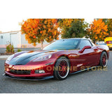 Corvette C6 Base Extended Front Splitter Lip | ZR1 Conversion Package