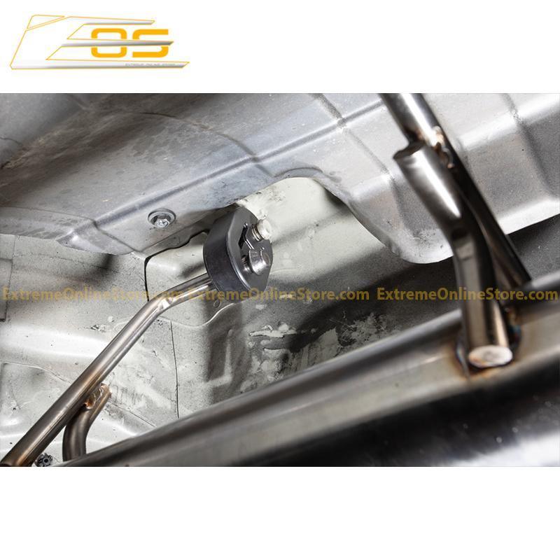 2015-21 Subaru WRX / STi Muffler Delete Axle Back 4 Inch Quad Tips Exhaust