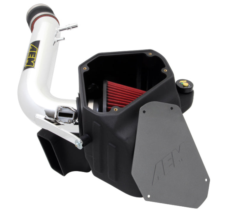 AEM Induction AEM 11-12 Ford Mustang 3.7L V6 Polished Cold Air Intake System 21-8123DP