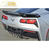 Corvette C7 Stage 3 Rear Spoiler W/ Wickerbill Extension