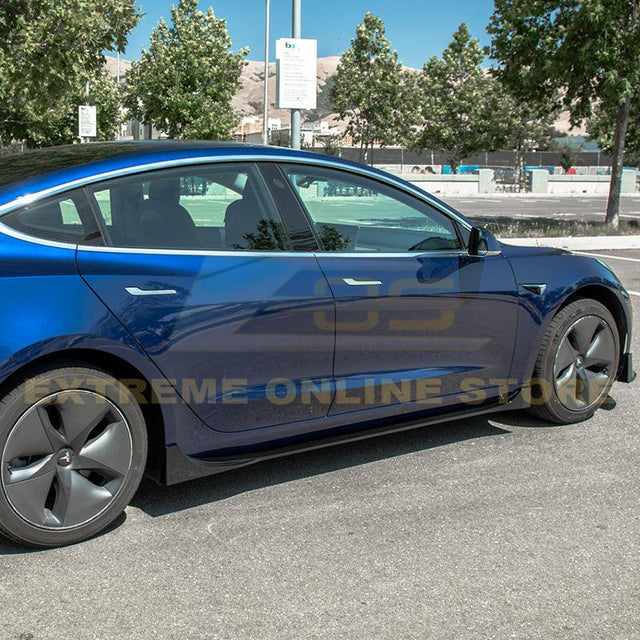 2017-Up Tesla Model 3 Performance Side Skirts