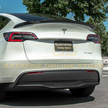 2020-Up Tesla Model Y Carbon Fiber Rear Trunk Spoiler
