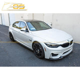 2014-20 BMW F80 M3 Extended Carbon Fiber Side Skirts Rocker Panels