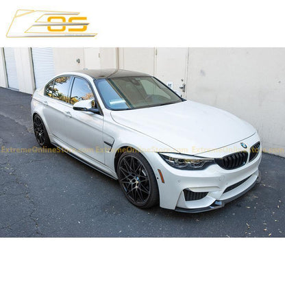 2014-20 BMW F80 M3 Extended Carbon Fiber Side Skirts Rocker Panels