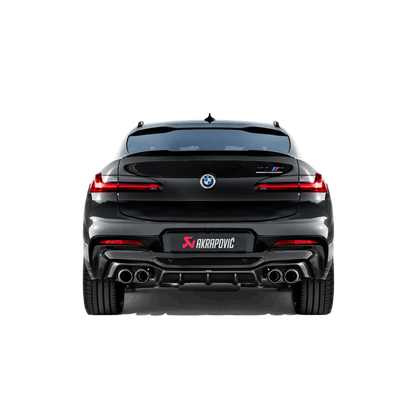 Akrapovic 2019+ BMW X4M Rear Carbon Fiber Diffuser - High Gloss DI-BM/CA/6