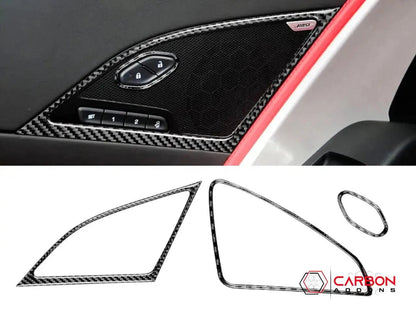 C7 Corvette 2014-2019 Door Panel Trim Carbon Fiber Overlay