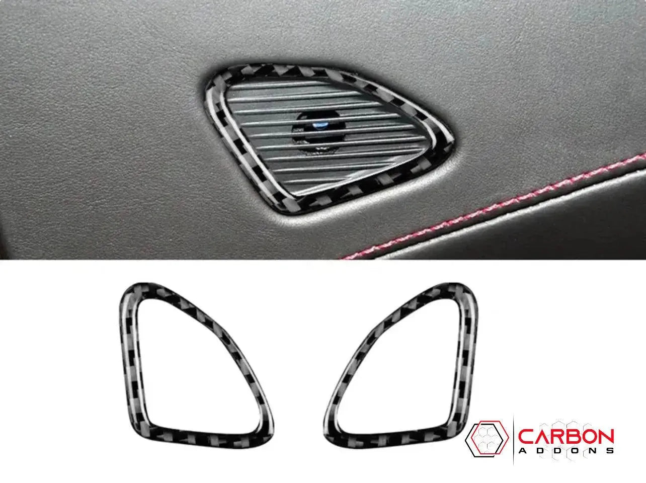 C7 Corvette 2014-2019 Door Panel Trim Carbon Fiber Overlay