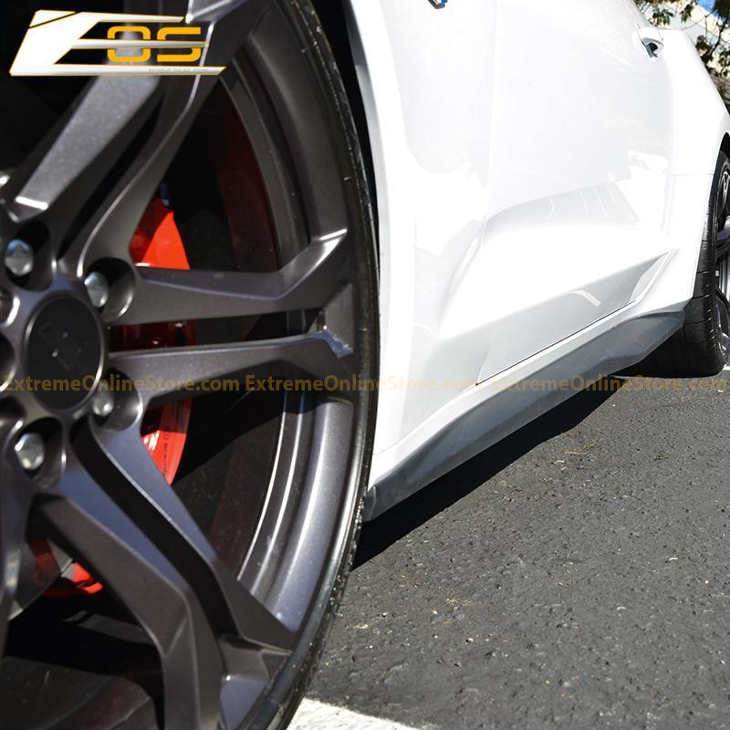 6th Gen Camaro Facelift 1LE Front Splitter Lip & Side Skirts