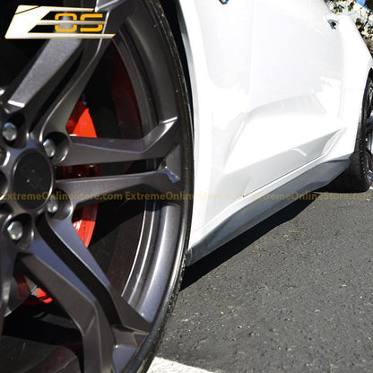 6th Gen Camaro Facelift 1LE Front Splitter Lip & Side Skirts