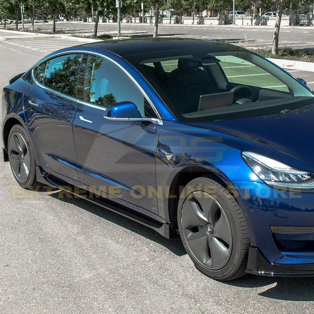 2017-Up Tesla Model 3 Performance Side Skirts