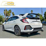 2016-21 Honda Civic Hatchback Spoon Style Rear Roof Spoiler Kit