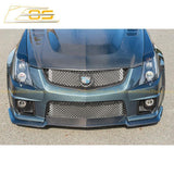 2009-15 Cadillac CTS-V Carbon Fiber Front Splitter & Side Skirts