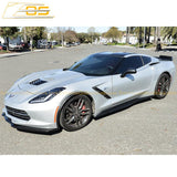 Corvette C7 Stage 2 Carbon Flash Front Splitter W/O Side Winglets