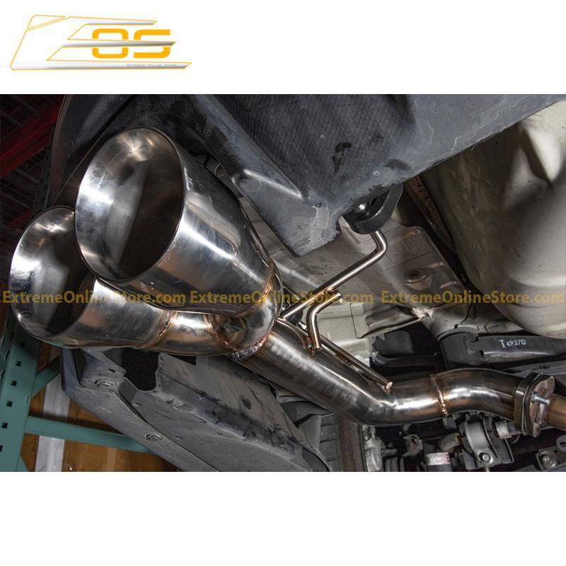 2015-21 Subaru WRX / STi Muffler Delete Axle Back 4 Inch Quad Tips Exhaust