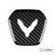C8 2020+ Chevy Corvette Steering Wheel Airbag Center Carbon Fiber Cover