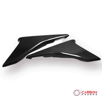 C8 Corvette Real Carbon Fiber Lower Door Panel Trim Covers | Interior Upgrade (2020–2026)