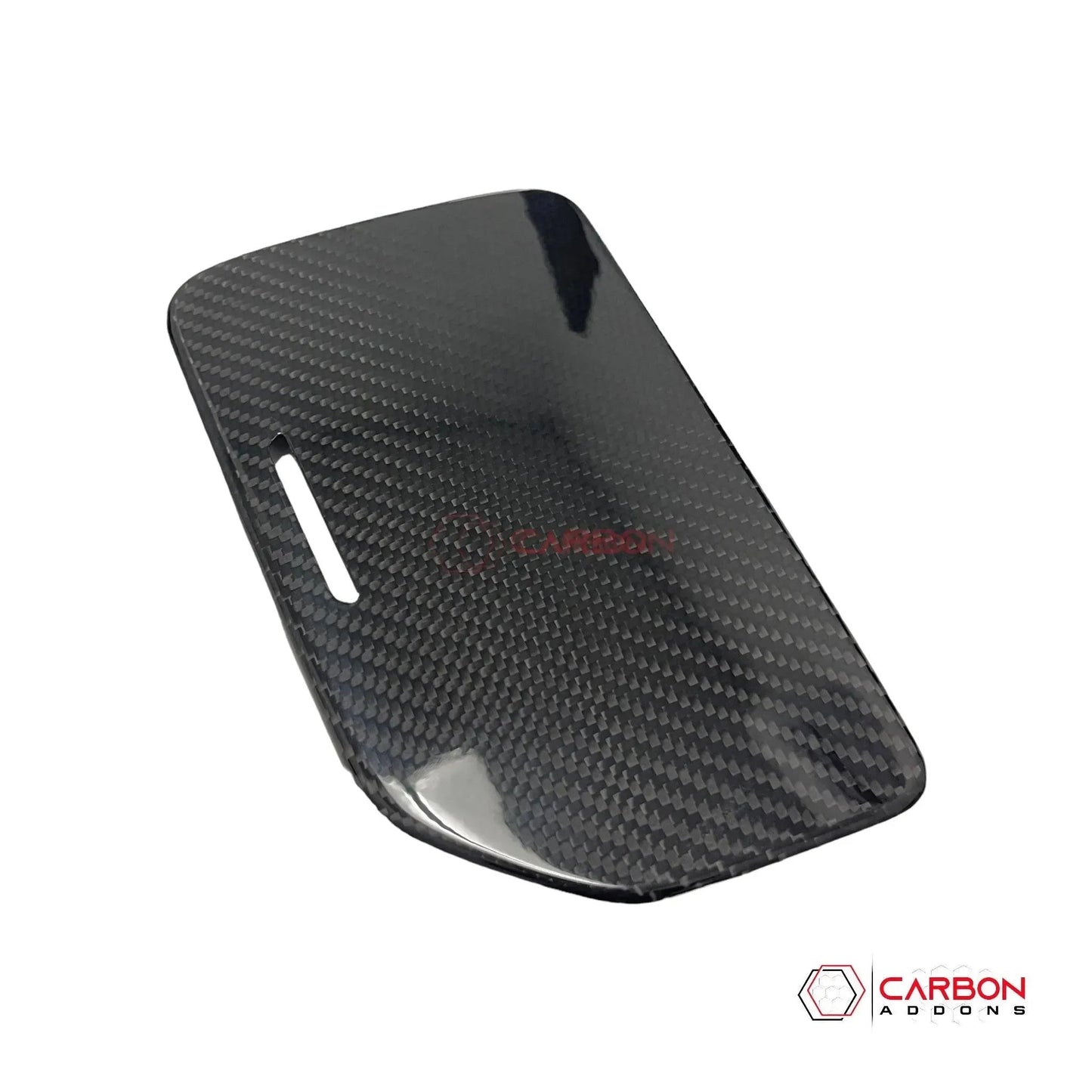 C8 Corvette Real Carbon Fiber Center Console Cup Holder Lid Cover | Interior Upgrade (2020–2025)