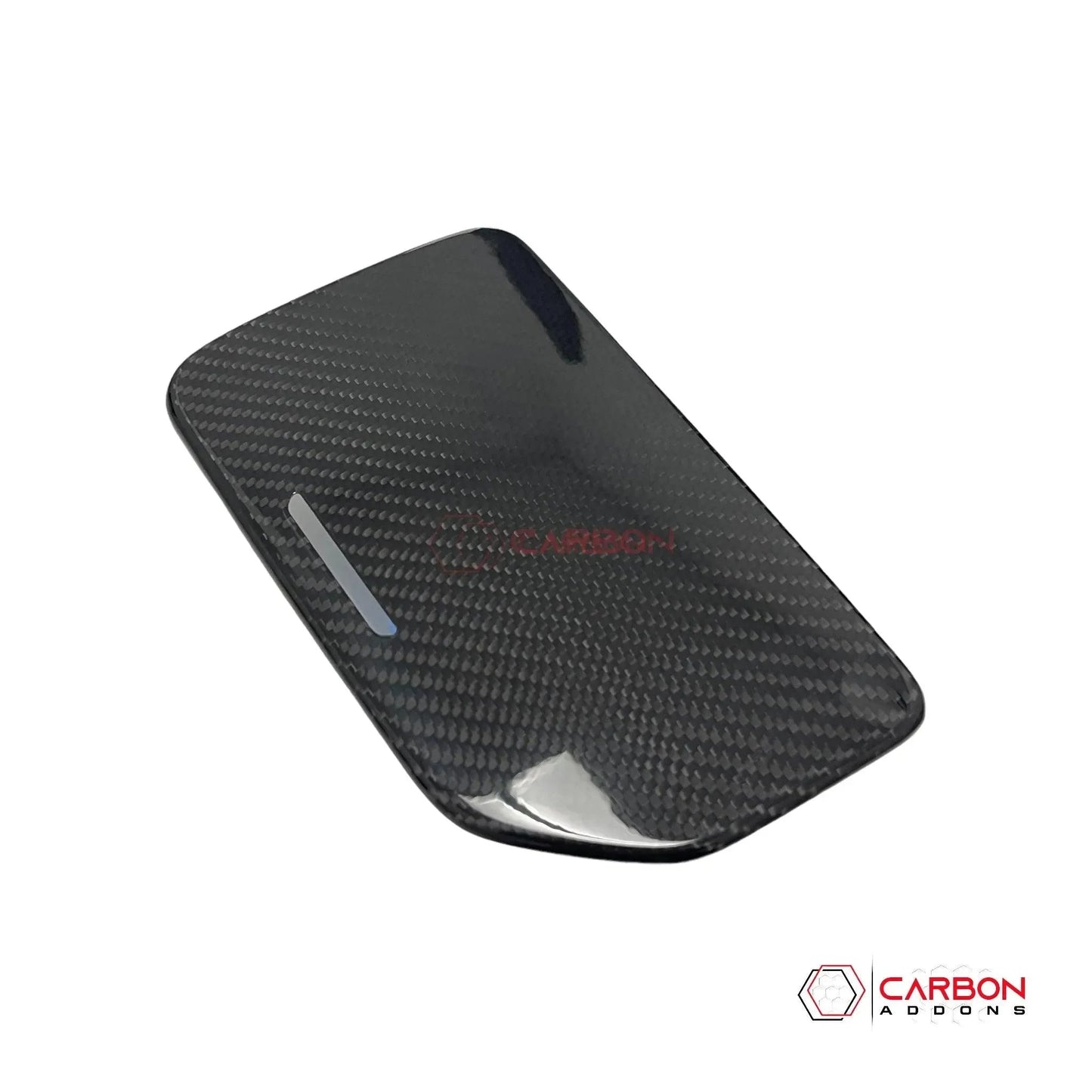 C8 Corvette Real Carbon Fiber Center Console Cup Holder Lid Cover | Interior Upgrade (2020–2025)