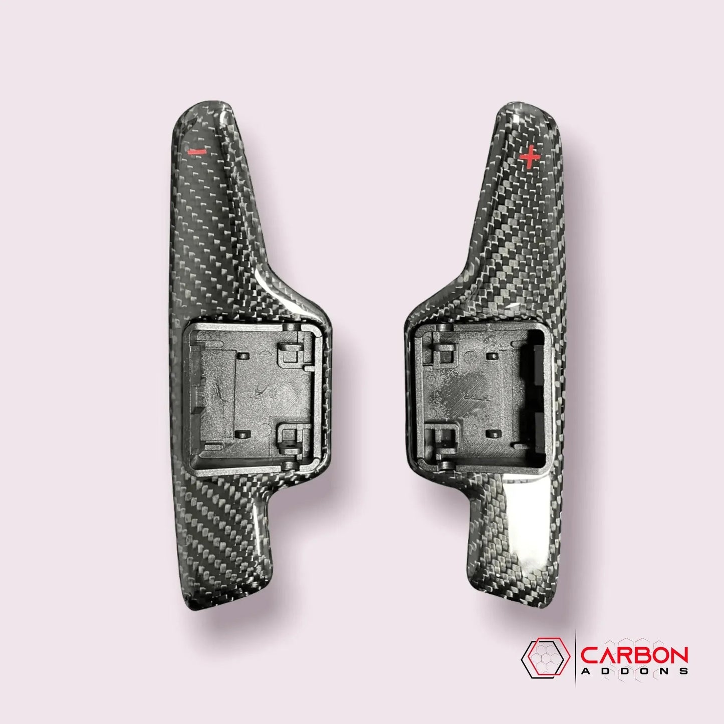 C8 Corvette Real Carbon Fiber Paddle Shifters | Direct Replacement (2020–2026)