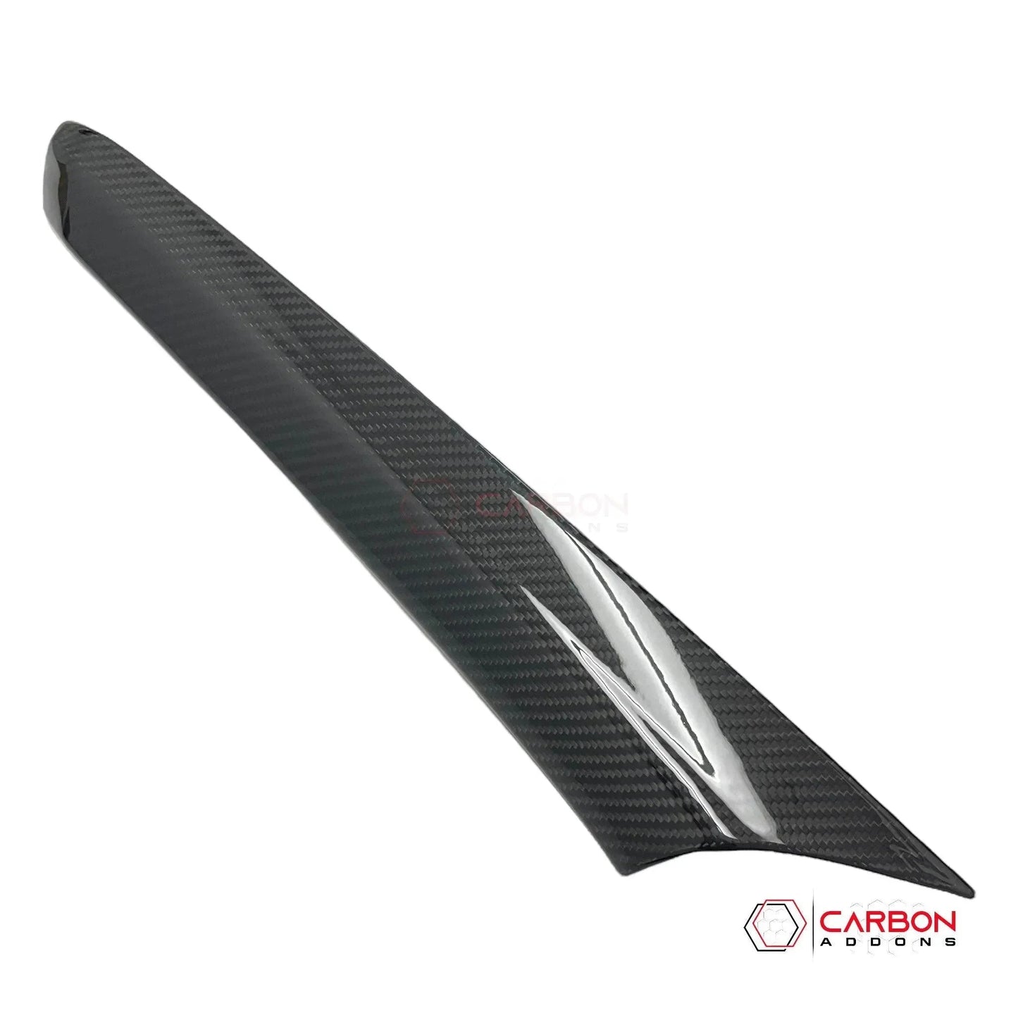 C8 Corvette Real Carbon Fiber Upper Right Center Console Cover (Passenger Side) | Interior Upgrade (2020–2025)