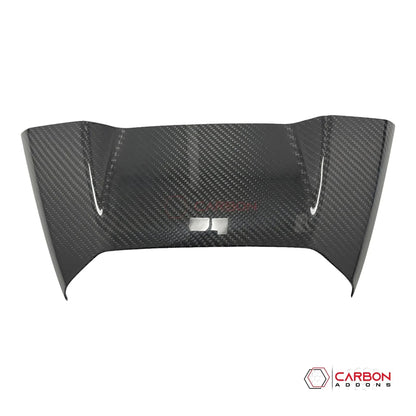 C8 Corvette Real Carbon Fiber Waterfall Speaker Upper Trim Cover | Interior Upgrade (2020–2027)
