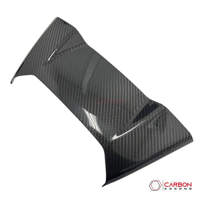 C8 Corvette Real Carbon Fiber Waterfall Speaker Upper Trim Cover | Interior Upgrade (2020–2027)