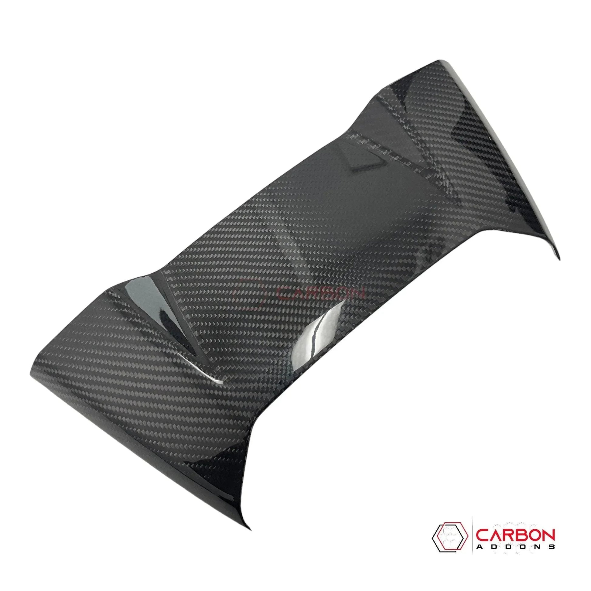C8 Corvette Real Carbon Fiber Waterfall Speaker Upper Trim Cover | Interior Upgrade (2020–2027)