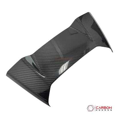 C8 Corvette Real Carbon Fiber Waterfall Speaker Upper Trim Cover | Interior Upgrade (2020–2027)