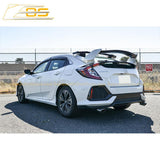 2016-21 Honda Civic Hatchback Spoon Style Rear Roof Spoiler Kit