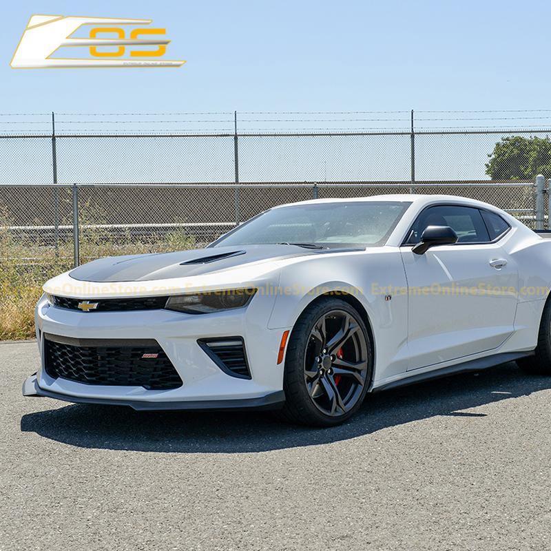 6th Gen Camaro Facelift 1LE Front Splitter Lip & Side Skirts