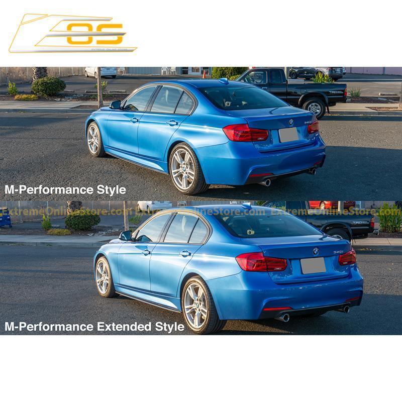 2012-18 BMW 3-Series F30 31 M-Sport Extended Carbon Fiber Side Skirts