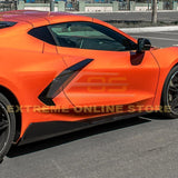 Corvette C8 5VM Front Splitter (2-Piece Version) & Side Skirts