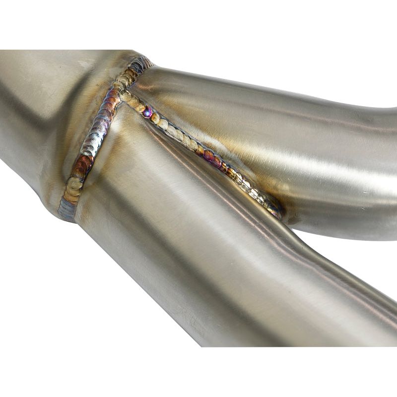 aFe MACH Force-Xp 2-1/2in SS Axle Back Exhaust w/Black Tips 15+ BMW M3/M4 (F80/F82) L6 3.0L (tt) S55