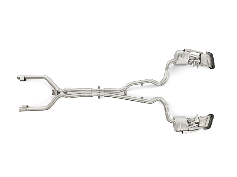 Akrapovic 16-17 Mercedes-AMG C63 Coupe (C5) Evolution Link Pipe Set (Titanium) E-ME/T/3