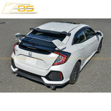 2016-21 Honda Civic Hatchback Type R Conversion Rear Spoiler W/ Spoon Roof Spoiler